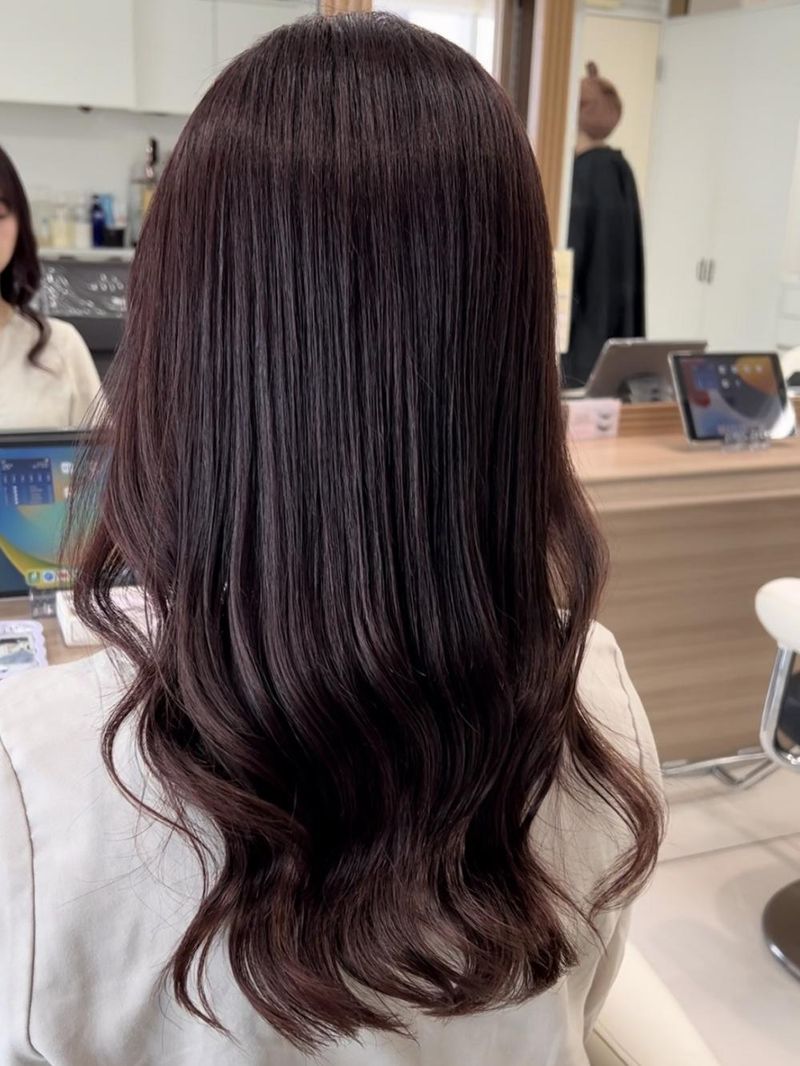 ブリーチなし】チェリーピンク｜ヘアカタログ Ash 鶴ヶ峰1号店 岩﨑